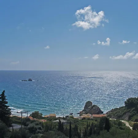 Lägenhet Studio Apartments With Pool Panorama Sea View Pelekas Beach Corfu Pelekas